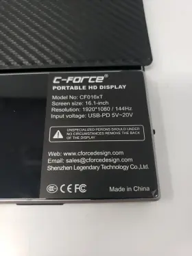 743307168232 C-FORCE Monitor Fhd Usb Hdmi Ultra #2