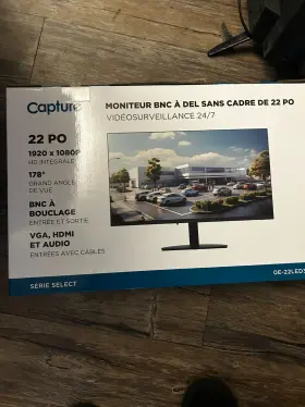 OE-22LED3 CAPTURE Select Bnc Frameless Fhd Led Monitor