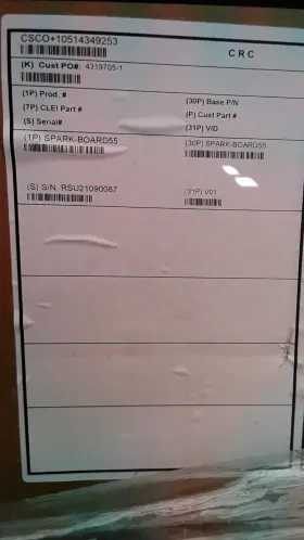 SPARK-BOARD55 CISCO Box