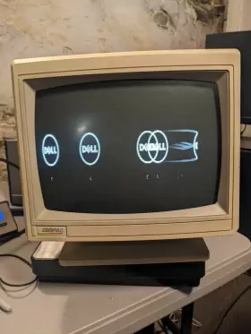 12CQM50 COMPAQ Vga Monochrome Graphics Monitor