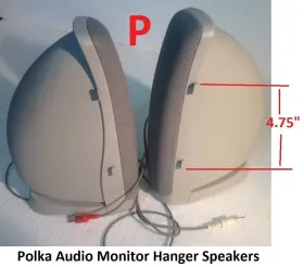PHSP61145912 COMPAQ Monitor Attache Multimedia Hanger Speaker #2
