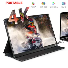 D159 CORPRIT Monitor Lcd Display Usb Mini Hdmi Port Speakers