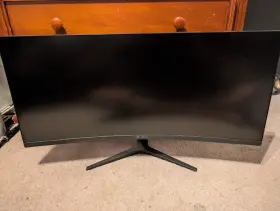 340HD1200432 CRUA Curved Monitor