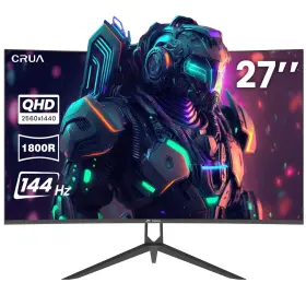 CR270HDM CRUA Curved Gaming Monitor Qhd Freesync