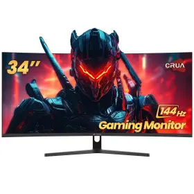 CR340QWM CRUA Ultrawide Curved Gaming Monitor