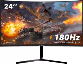 CR240DM CRUA Curved Gaming Monitor Fhd Frameless Led Line