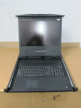 RM-111-XD17 CRYSTAL Dual Slide Widescreen Rackmount Console