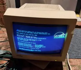 Ctx 1451clr Vintage Retro Gaming 14 Inch Color Monitor Crt Made In Thailand - Tested Ctx 1451clr Vintage Retro Gaming 14 Inch Color Monitor Crt Made In Thailand - Tested