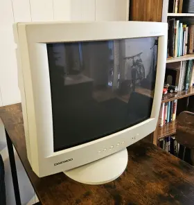 719B DAEWOO Crt Gaming Monitor Great