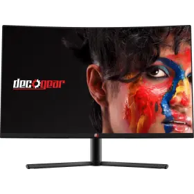 196641044654 DECO GEAR Curved Gaming Monitor Contrast