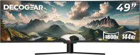 VIEW490 DECO GEAR Curved Ultrawide Led Gaming Monitor