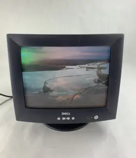0P0151 DELL Vga Crt Desktop Monitor Gaming #2