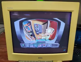 D1025HT DELL Ultrascan Vga Trinitron Crt Video Monitor