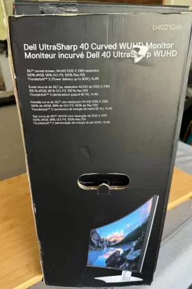 DELL-U4021QWA DELL Ultrasharp Curved Ultra Led Monitor #2