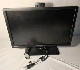 DT0PH DELL Widescreen Lcd Monitor Vga Dvi Usb Hub Power Cord