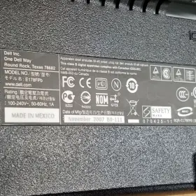 E178FP DELL Lcd Monitor Some Cosmetic Blemishes #2