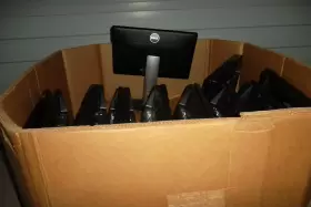 FJ44J DELL Led Monitors Usb Vga Dvi #2