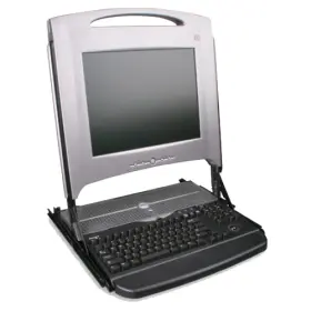 FK989 DELL Rackmount Lcd Monitor Keyboard Console