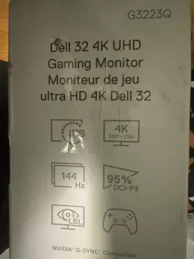 G3223Q DELL Uhd Hdr Ips Lcd Gaming Monitor Great #3