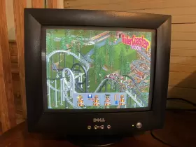 P0151 DELL Crt Vga Monitor Gaming