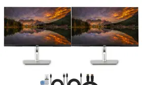 P2725QE DELL Ediv Uhd Usb Hub Monitor Cleaning Kit