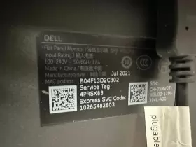 P3222QE DELL Uhd Led Lcd Monitor #2