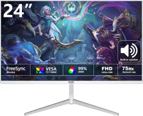 Z24W12 DJIEX Gaming Monitor Fhd Refresh Rate