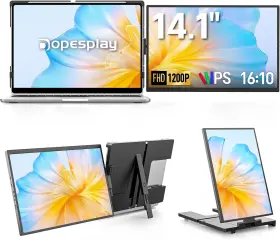 DR1451 DOPESPLAY Laptop Screen Extender Monitor Fhd Ips