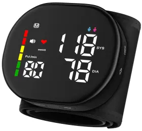 B0F8MZKL43 DOUBLE LOVE Wrist Blood Pressure Monitor Led Scree