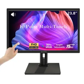 B0F445W8QR DRAGOLFTIE Touchscreen Monitor Fhd Pivot Swivel