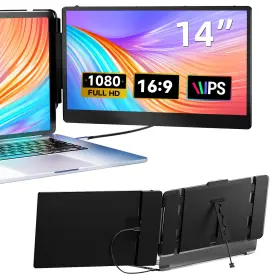 199874439693 DZVW Laptop Screen Extender Fhd Ips Dual Monitor