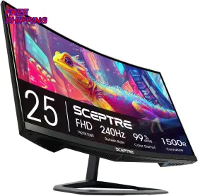 C255B-FWT240.A1 E-SCEPTRE Curved Gaming Monitor Up