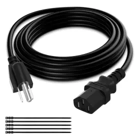 B0BSBRFJH5 ELECAN Heatproof Flexible Ac Power Cord Etl