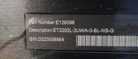 E126096 ELO Touchscreen Led Monitor Speakers #3