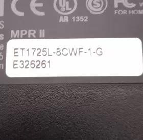 ET1725L-8CWF-1-G ELO Lcd Touch Monitor Vga Dvi Usb #2