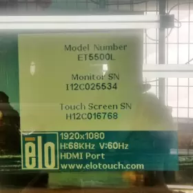 ET5500L-8UWA-0-G ELO TOUCHSYSTEMS Fhd Digital Signage Touch #2