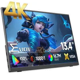 134J01 EVICIV Monitor Hdr Screen Usb Hdmi Dsipaly Stand