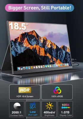 185CM1 EVICIV Monitor Freesync Gaming Steam Deck #3