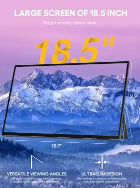185E06 EVICIV Touch Screen Monitor Laptop Gaming #2