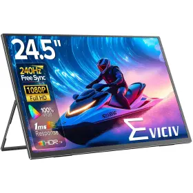 245T03 EVICIV Gaming Monitor Fhd Travel Second Screen