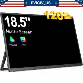 EV185T05 EVICIV Monitor Laptop Fhd Srgb Travel