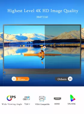 J0805M156HHY EVICIV Monitor Hdmi Ultra Second Screen Srgb #2