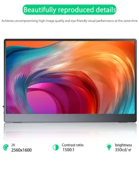 133B02 EVIVIV-COOLHOOD Monitor Mini Qhd Display #2