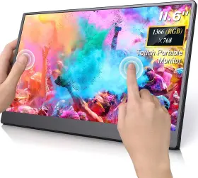 973692167112 EYOYO Ips Hdmi Monitor Touchscreen Second