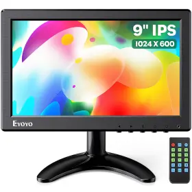 EM09B-9 EYOYO Monitor Hdmi Remote Control Speakers Cctv