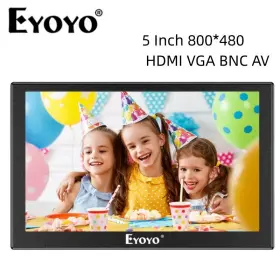 S501H EYOYO Rear View Mirror Tft Mini Monitor Lcd Display Vga