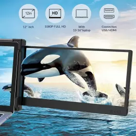 605832074917 FICIHP Triple Screen Laptop Monitor Fhd Ips #3