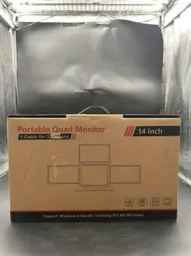 S680 FOBO Fopo Laptop Screen Extender Monitor Quad