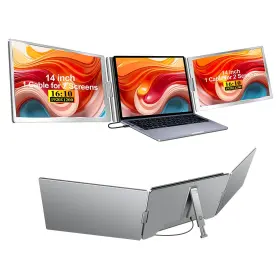 FS688 FORHELP Triple Monitor Fhd Ips Laptop Extender
