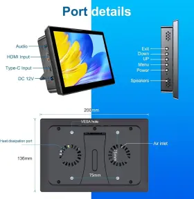 717022770070 GALLAGHER Touchscreen Monitor Pi #2